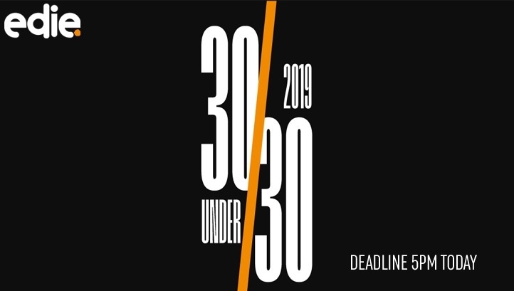 If you are an aspiring sustainability, energy or environmental professional who is aged under 30 (as of 31 December 2018), you can apply to be part of the edie 30 Under 30 today